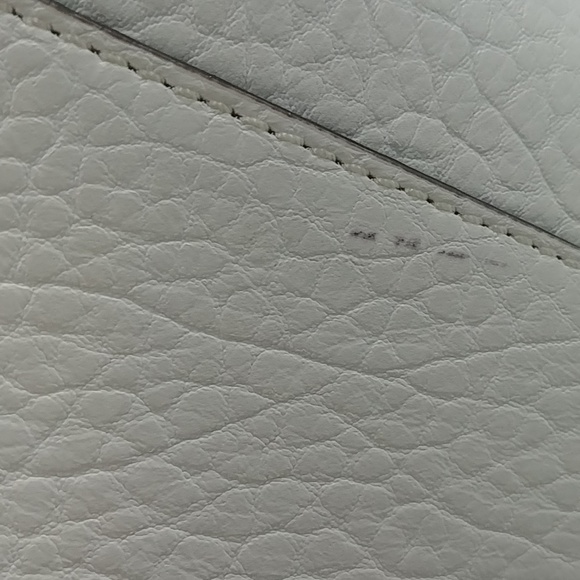 Kate Spade White and Green Satchel - Picture 5 of 12